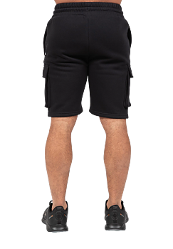 Hudson Cargo Sweat Shorts, black