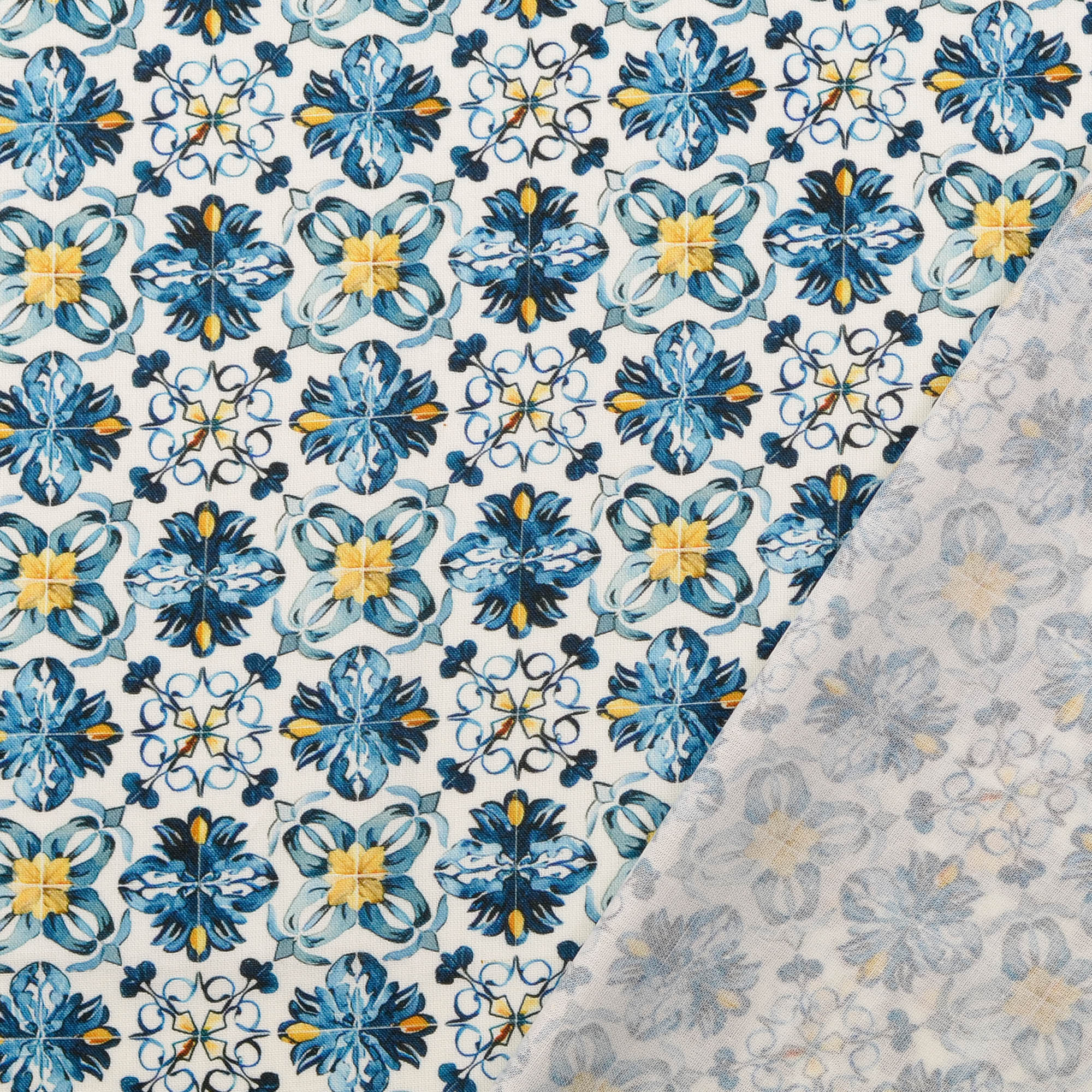 Poplin Mosaik flera färger - 6