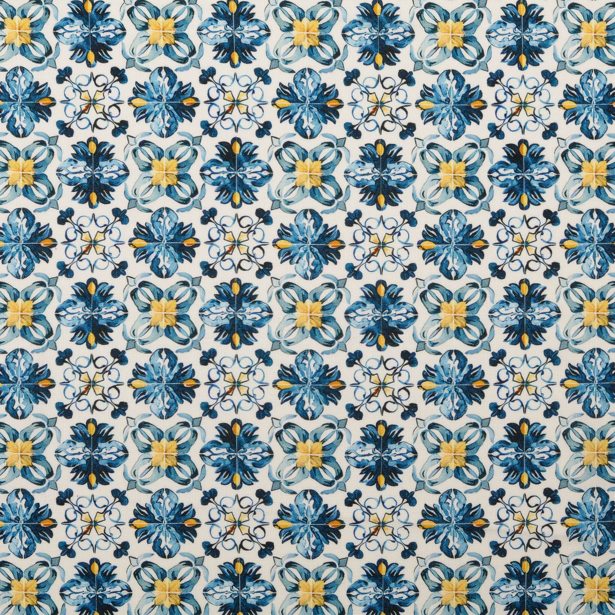 Poplin Mosaik flera färger