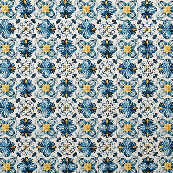 Poplin Mosaik flera färger