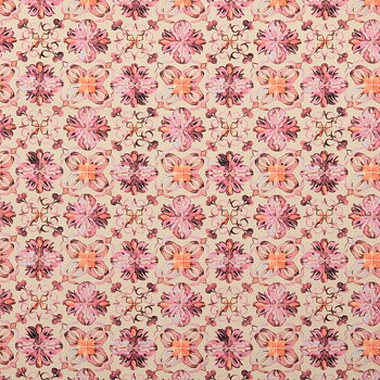 Poplin Mosaik flera färger