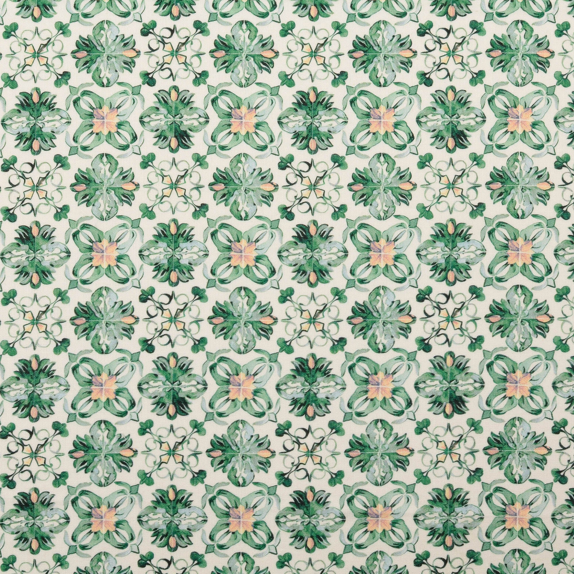 Poplin Mosaik flera färger - 3