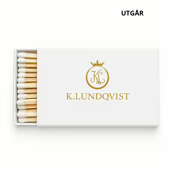 TÄNDSTICKOR LÅNGA STICKOR / VIT ASK
