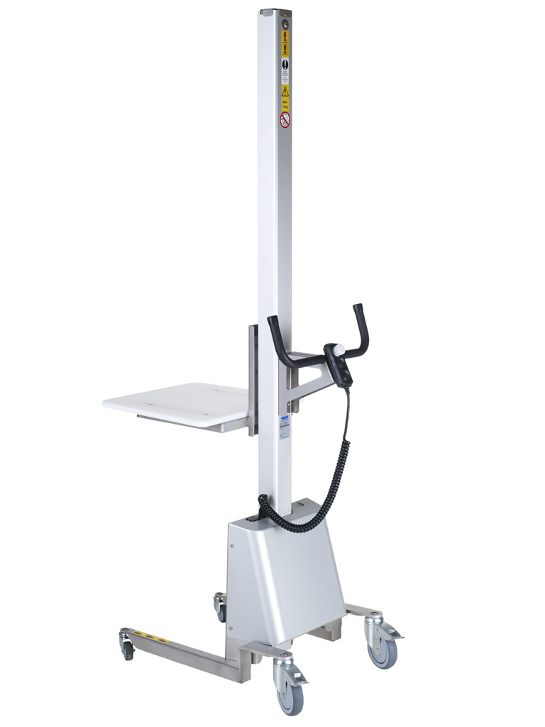 Rostfri lyftvagn Reflex 75, Maxlast: 75 kg / Lyfthöjd: 1735 mm / IP54