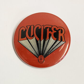 LUCIFER - PIN, BLOOD RED