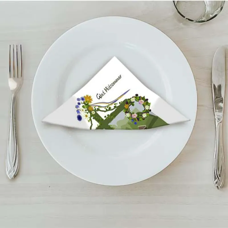 Dinner Napkin 20pc Maypole - 3