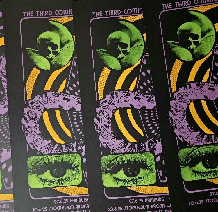 LUCIFER - POSTER, THE THIRD COMING, LTD SCREEN PRINT - 2