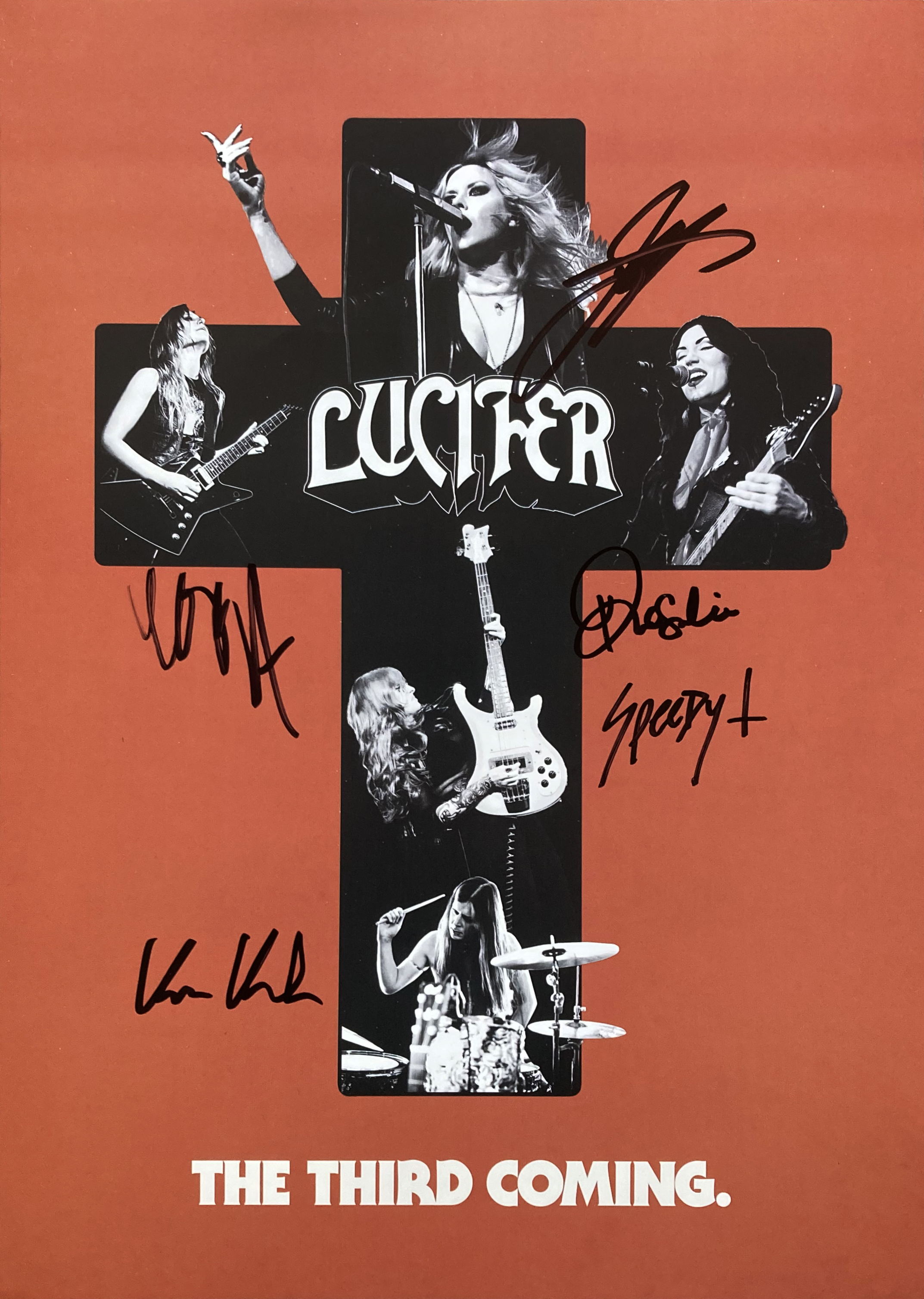 LUCIFER - POSTER, THE THIRD COMING (SIGNED)