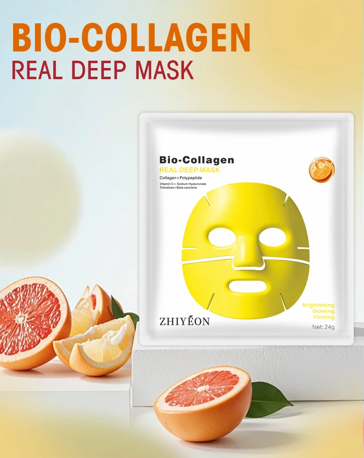 Bio-Collagen Real Deep Mask – Glødgivende & Styrkende - 5