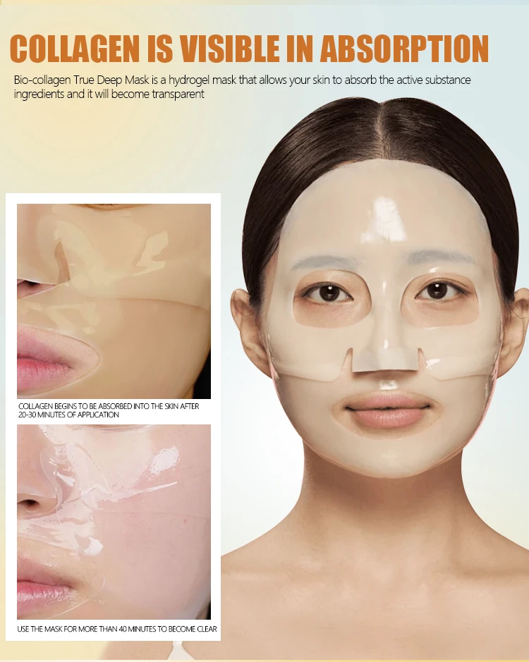 Bio-Collagen Real Deep Mask – Glødgivende & Styrkende - 7