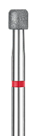 Busch Diamantfräs, cylinder avrundad, fin Ø 3,5 mm (8841KR035)
