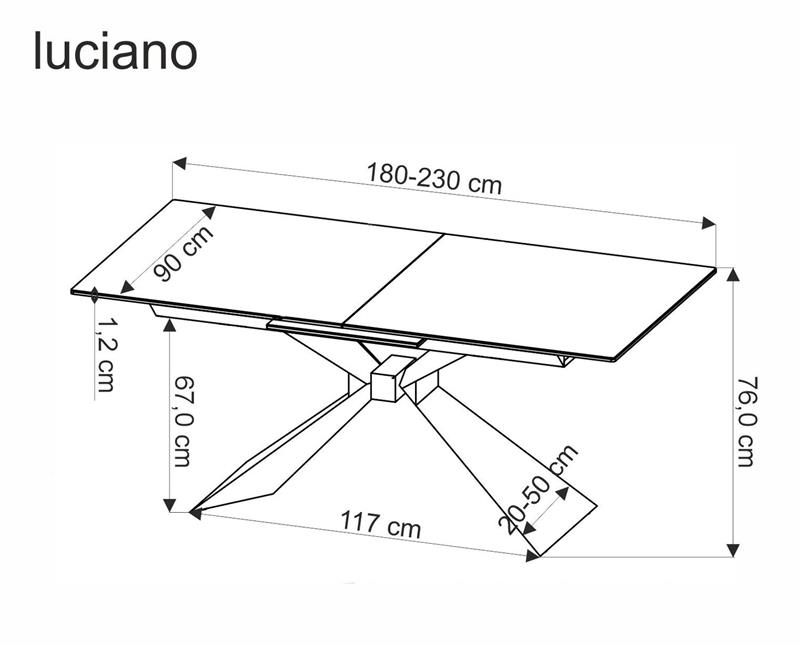 Luciano matbord  - 15