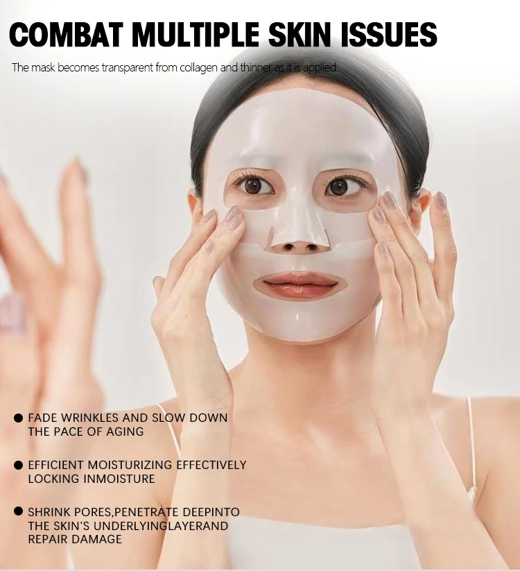 Bio-Collagen Real Deep Mask – Kiinteyttää, kosteuttaa ja ehkäisee ryppyjä - 3