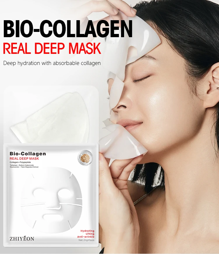 Bio-Collagen Real Deep Mask – Kiinteyttää, kosteuttaa ja ehkäisee ryppyjä - 7