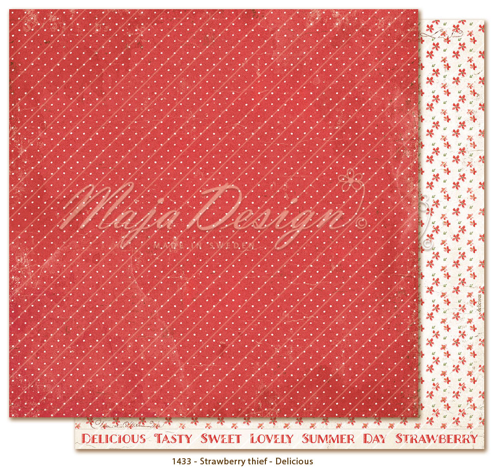 Maja Design -  Strawberry thief - Delicious