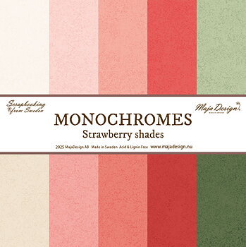 Maja Design - Monochroma 12x12 - Strawberry 