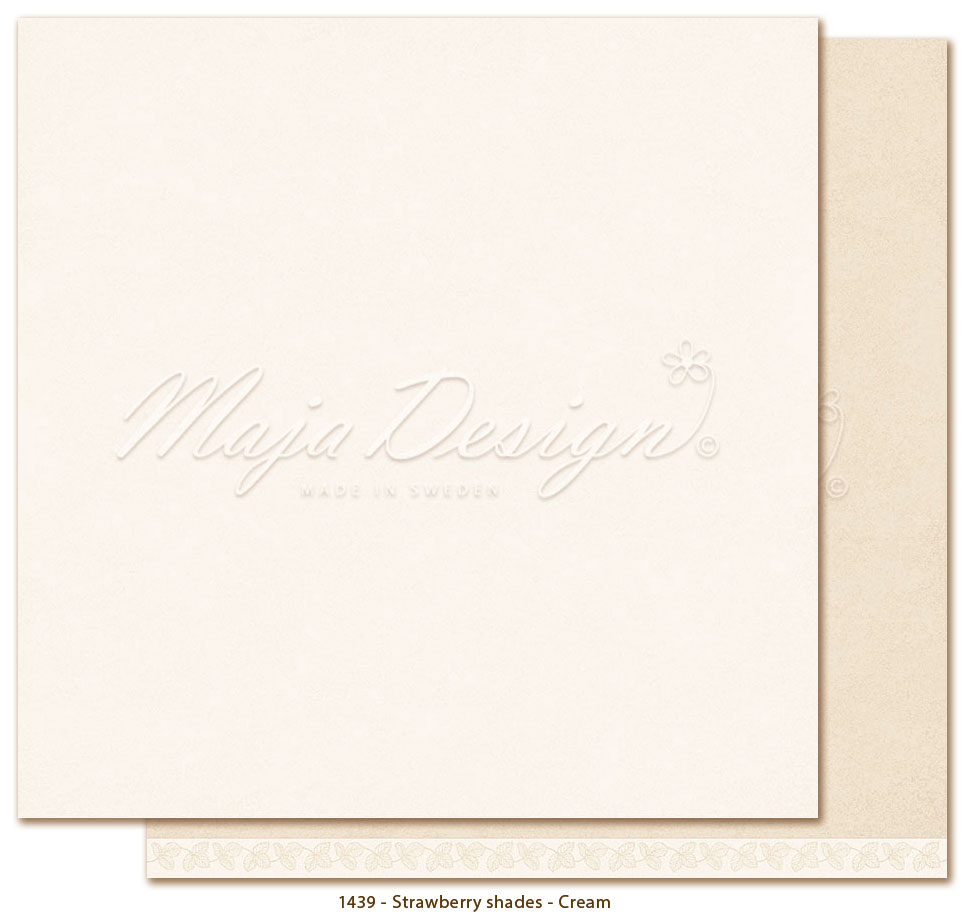 Maja Design - Monochroma 12x12 - Strawberry  - 2