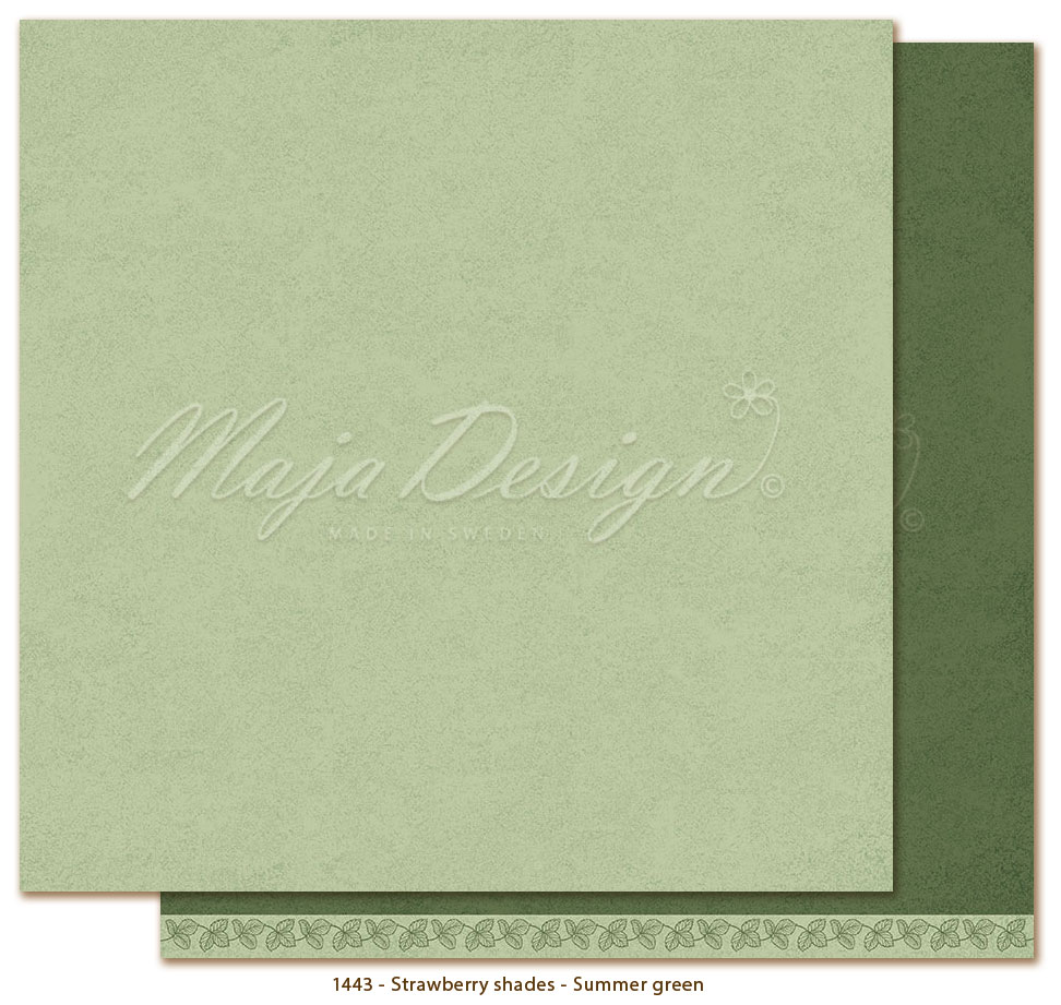 Maja Design - Monochroma 12x12 - Strawberry  - 6