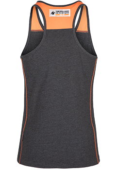 Wallace Tank Top, grey/orange