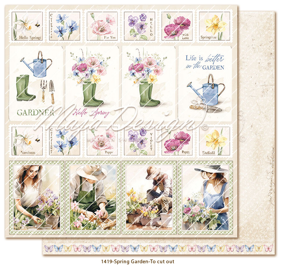 Maja Design - Collection pack 12x12- Spring Garden - 15