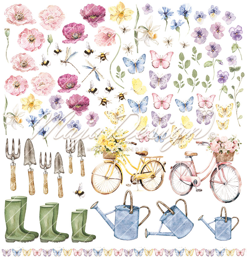 Maja Design - Collection pack 12x12- Spring Garden - 2