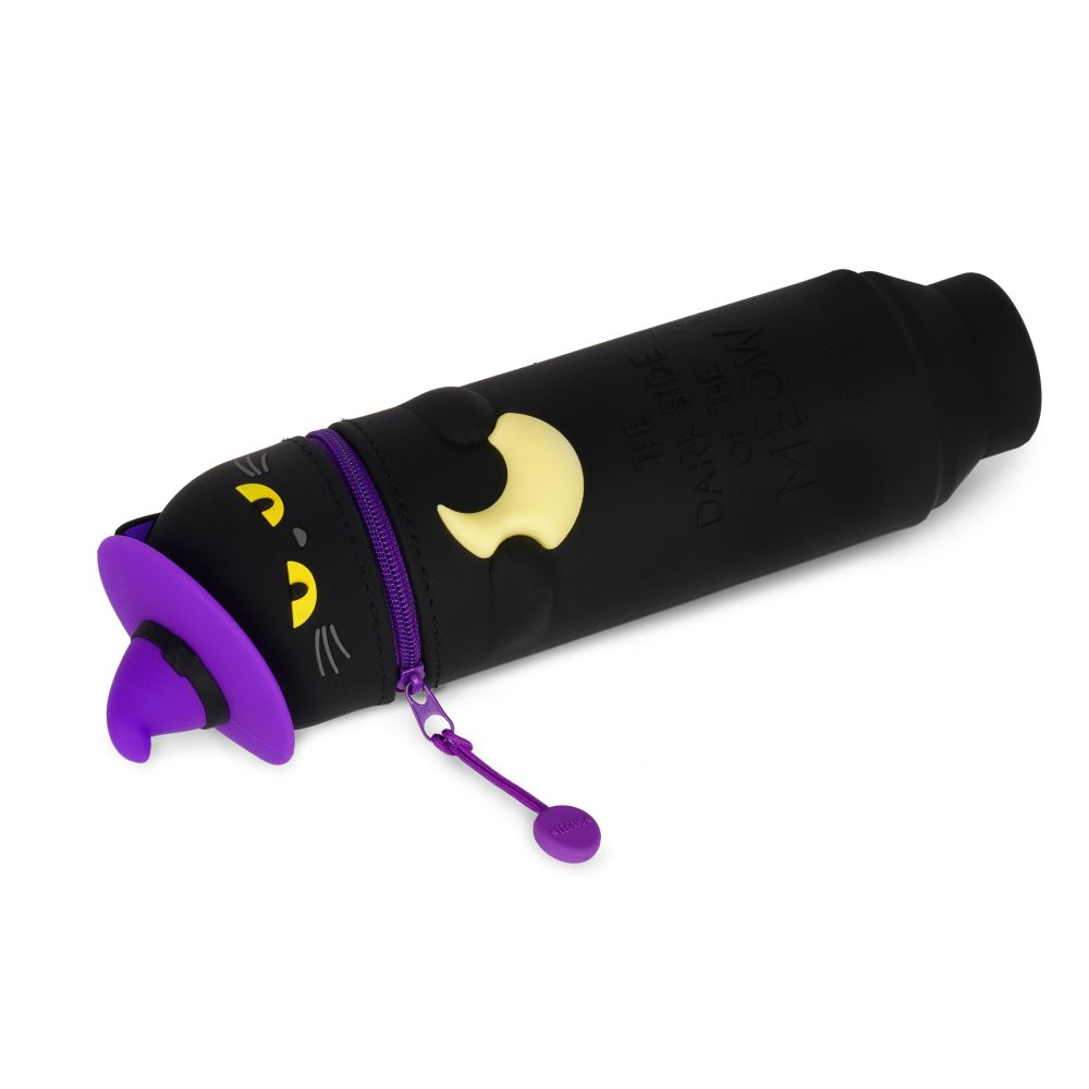 Penalhus af silikone, Kawaii, Kitty Witch - 5