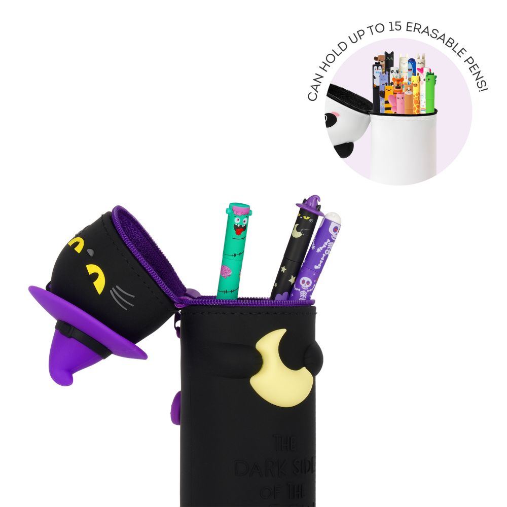 Penalhus af silikone, Kawaii, Kitty Witch - 3