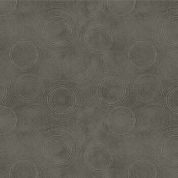 Tyg - Graphite Radiance - Prickringar mörkgrå