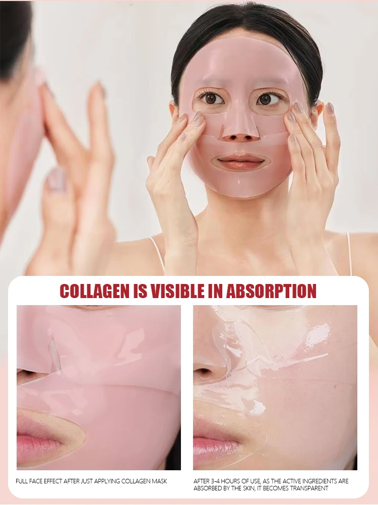 BIO-COLLAGEN Real Deep Kasvonaamio - Sisältää peptidejä ja ruusuvettä - 5
