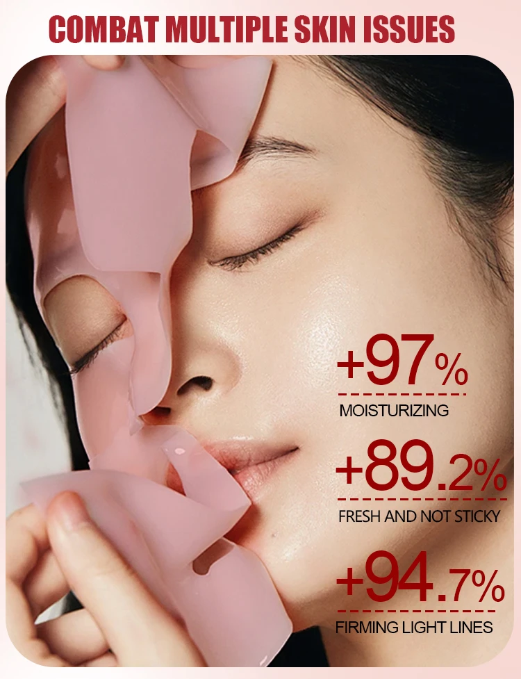 BIO-COLLAGEN Real Deep Kasvonaamio - Sisältää peptidejä ja ruusuvettä - 7