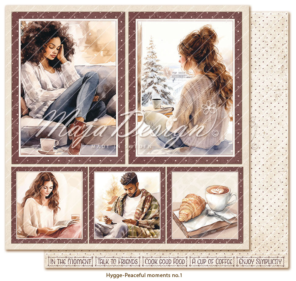 Maja Design - Paper pack 6x6 - Hygge - 12