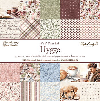 Maja Design - Paper pack 6x6 - Hygge