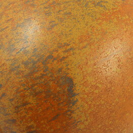 Triller Tobo (1940s) Unique Brown Swelling Vase 9 cm