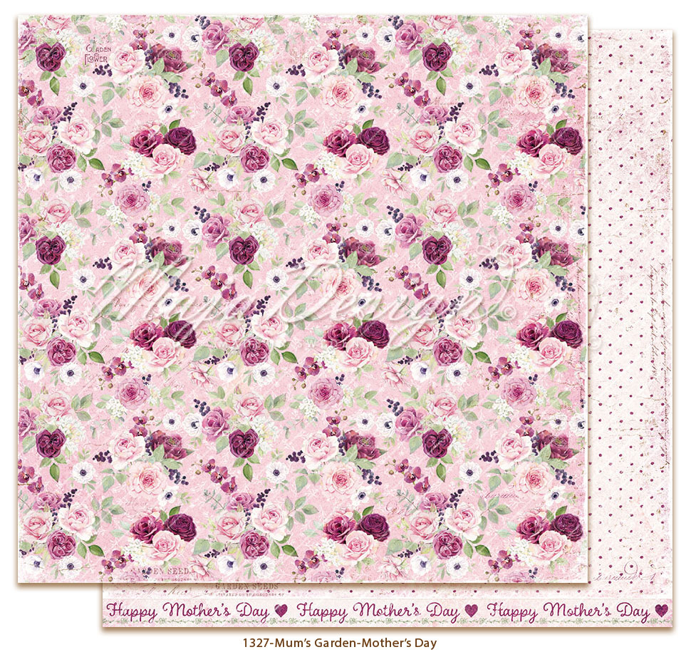 Maja Design - Paper pack 6x6 - Mum's Garden  - 10