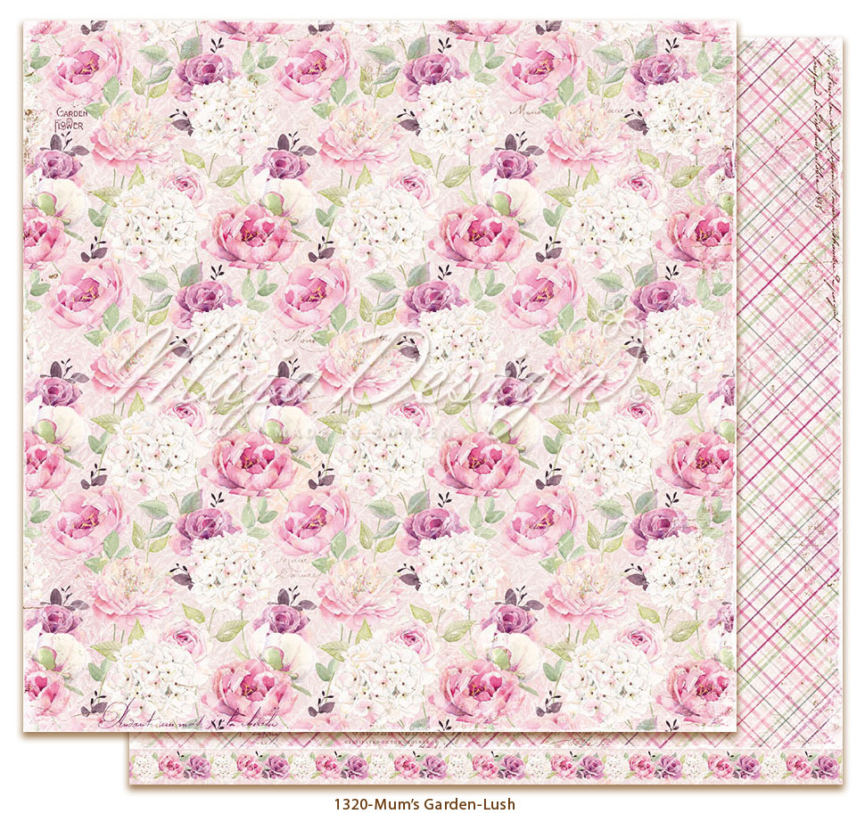 Maja Design - Paper pack 6x6 - Mum's Garden  - 3