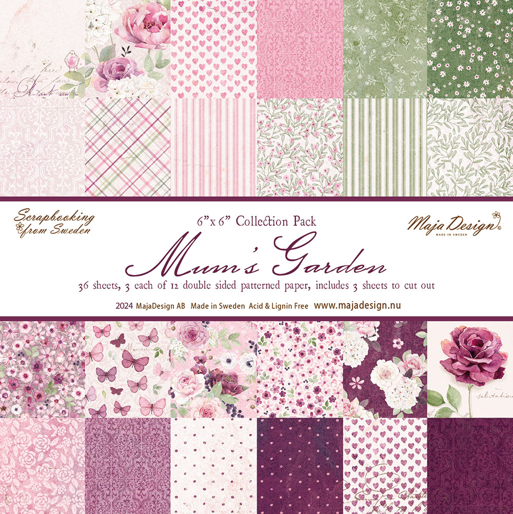 Maja Design - Paper pack 6x6 - Mum's Garden 