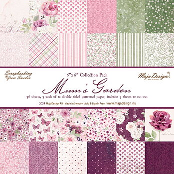 Maja Design - Paper pack 6x6 - Mum's Garden 