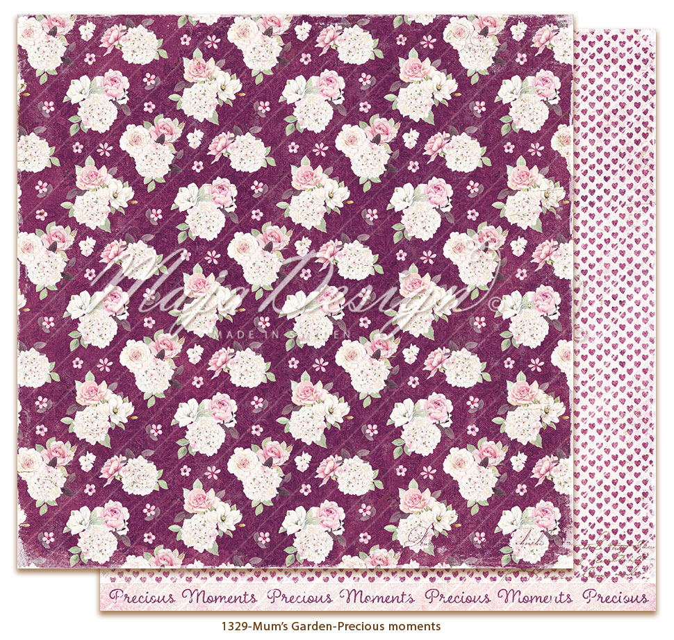 Maja Design - Paper pack 6x6 - Mum's Garden  - 12