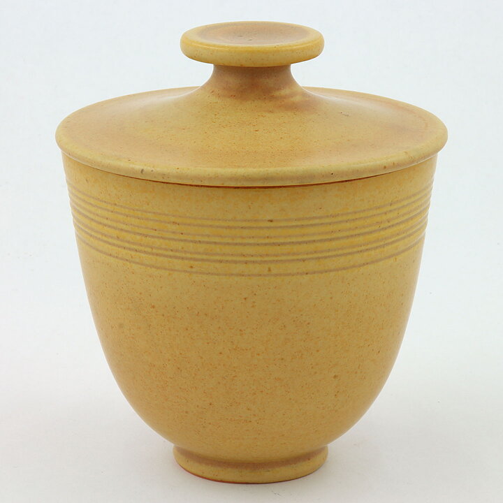 Triller Tobo (1940s) Unique Yellow Jar 14 cm
