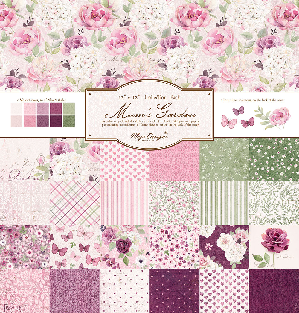 Maja Design - Collection pack 12x12 - Mum's Garden 