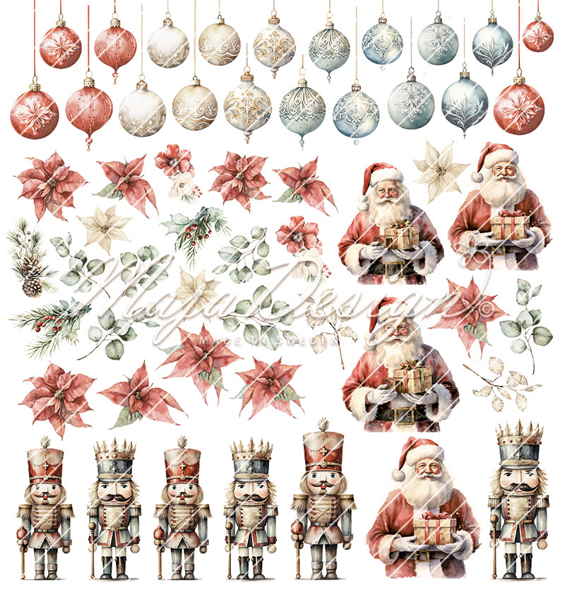 Maja Design - Collection pack 12x12 - Christmas Nostalgia - 18
