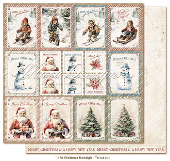 Maja Design -  Christmas Nostalgia - To cut out