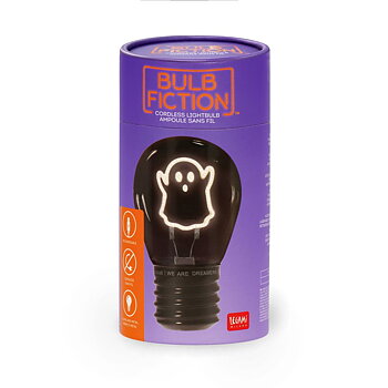 Bulb fiction, glödlampsformad bordslampa, Ghost