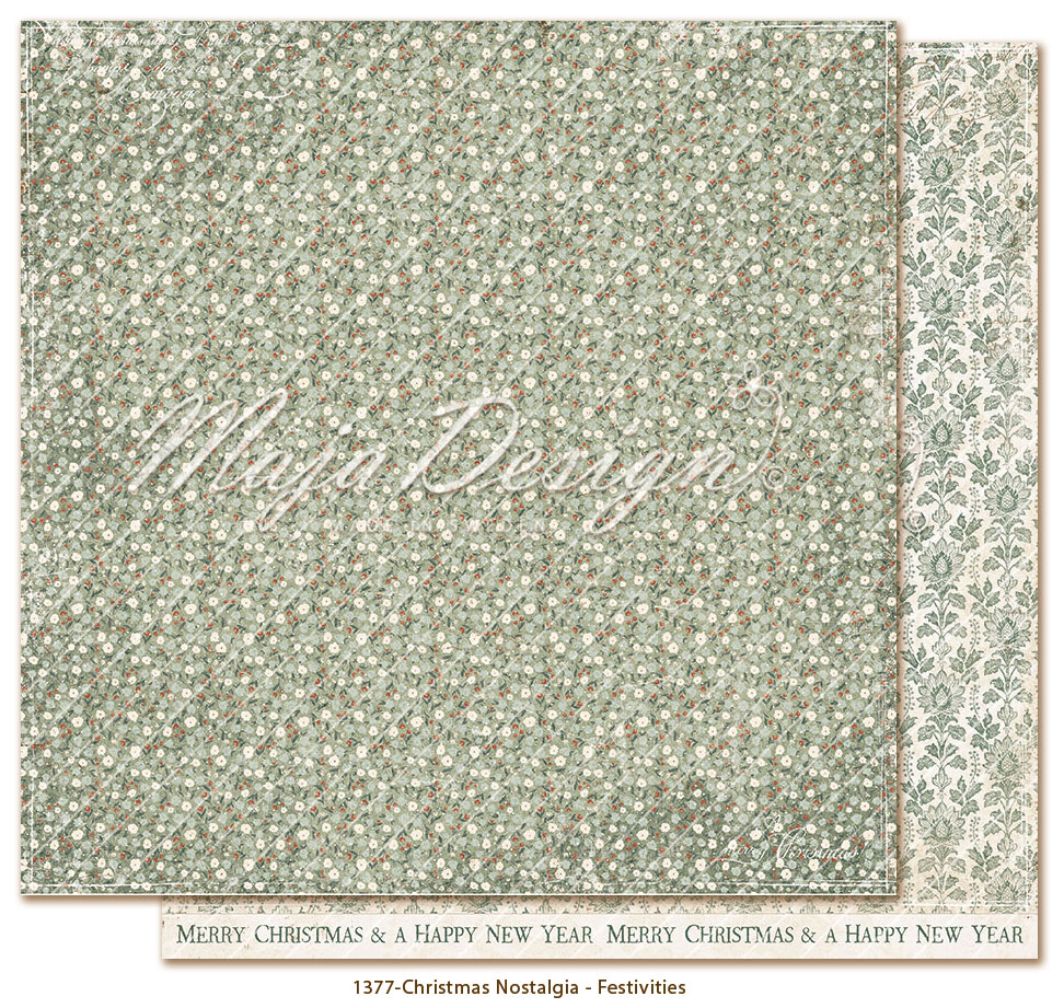 Maja Design - Paper pack 6x6 - Christmas Nostalgia  - 11