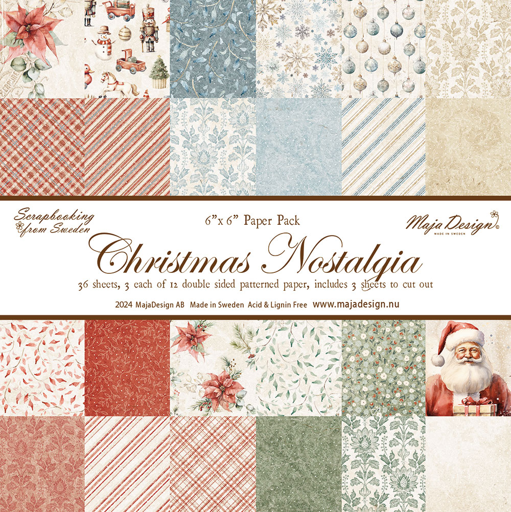 Maja Design - Paper pack 6x6 - Christmas Nostalgia 