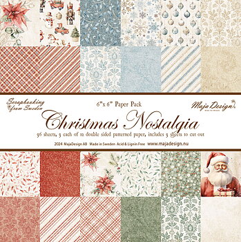 Maja Design - Paper pack 6x6 - Christmas Nostalgia 