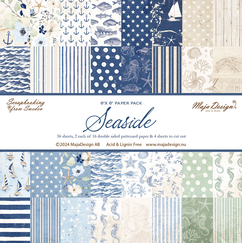 Maja Design - Paper pack 6x6 - Seaside