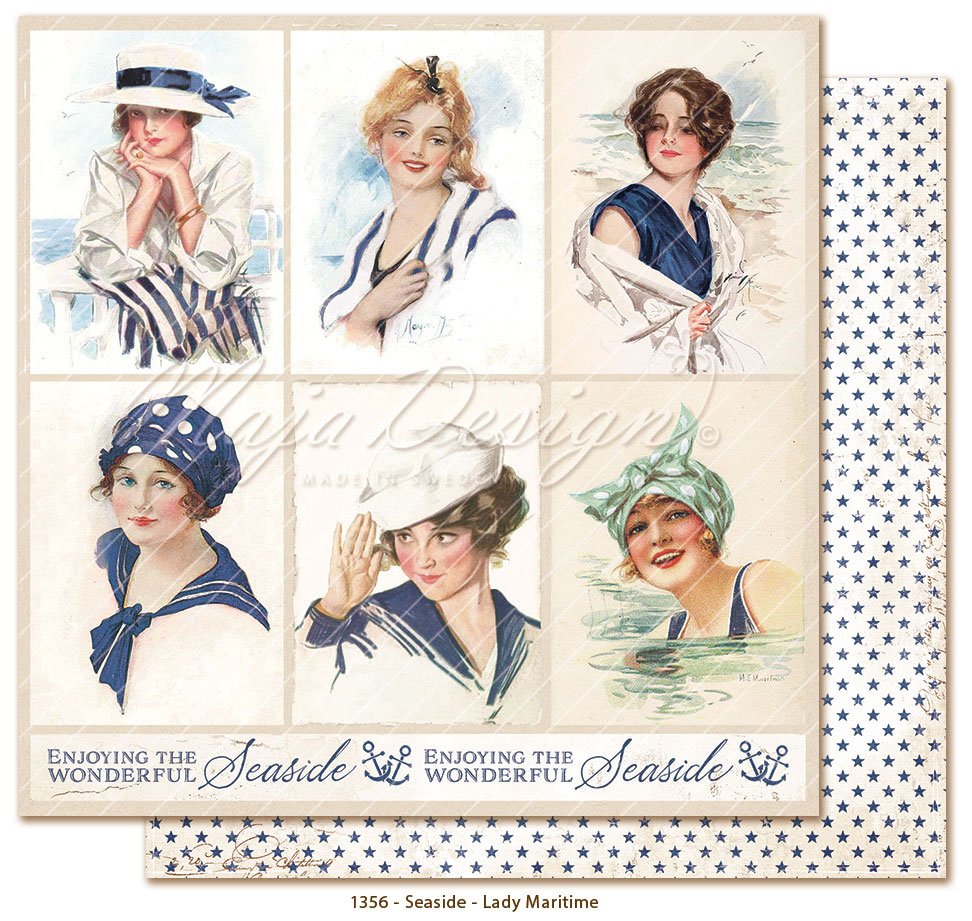 Maja Design - Paper pack 6x6 - Seaside - 18
