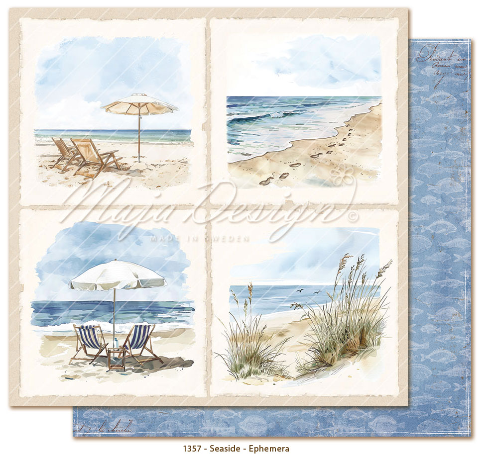 Maja Design - Paper pack 6x6 - Seaside - 19