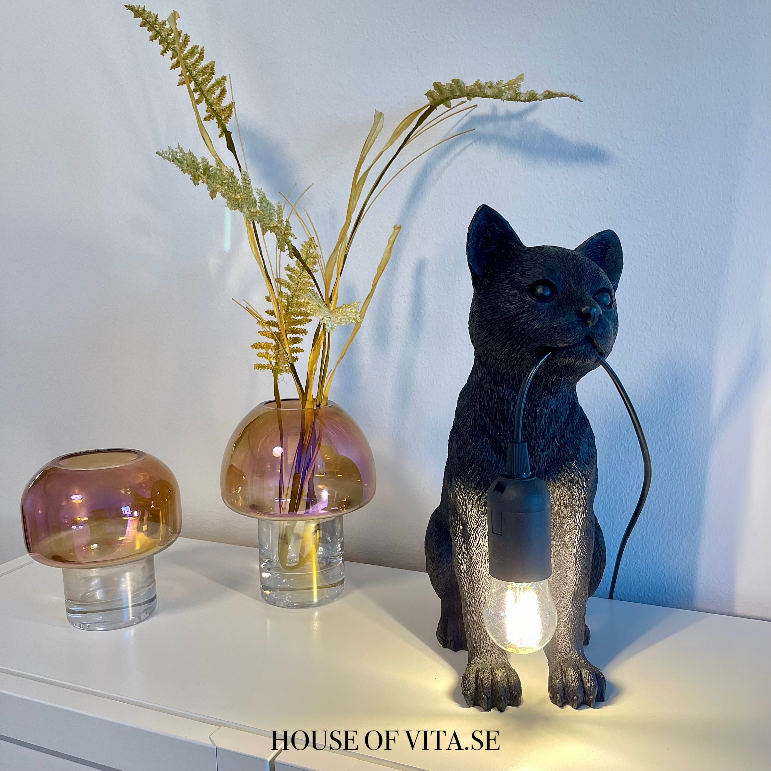 Bordslampa Katt 31 cm - 5